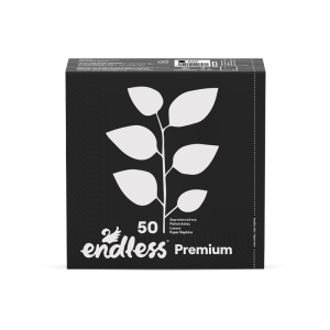 χαρτοπετσετες - χαρτικα - Endless Premium Μαύρη 50φ Χαρτοπετσέτες